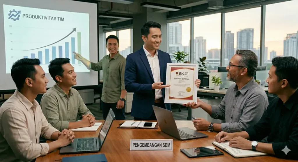 Manfaat Sertifikasi BNSP bagi Perusahaan Profesional